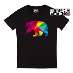 Bear Geometria black